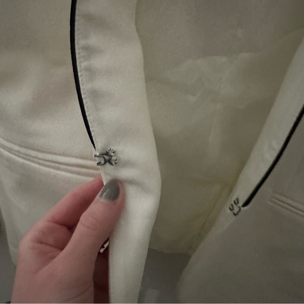 White Blazer Jacket - Picture 4 of 9